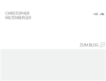 Tablet Screenshot of c-miltenberger.de